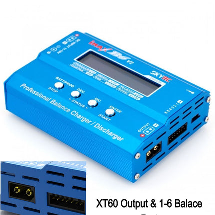 SKYRC iMax B6 V2 Lipo Battery Balance Charger Discharger NiMH NiCD LiHV NiCd PB Li-ion 6A 60W RC Batteries (without Mains Power Supply) SKYRC