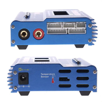 iMax B6 80W RC Lipo Battery Charger NiMh Li-ion Ni-Cd 6S RC Battery Balance Charging Discharge with Power Supply +  Lipo Safe Bag + U.K Power Lead HobbyInn