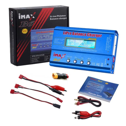 iMax B6 80W Battery Charger Lipo Li-ion LiFe NiMh Balance Charger Dis-charger HobbyInn