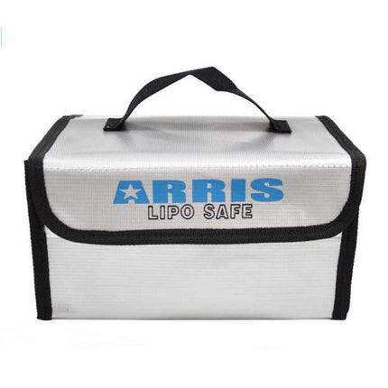 Lipo Safe Bag Fireproof Storage Protecting Battery Charger Guarding in Case of an Accidental Fire. size: 215*155*115mm ARRIS HobbyInn