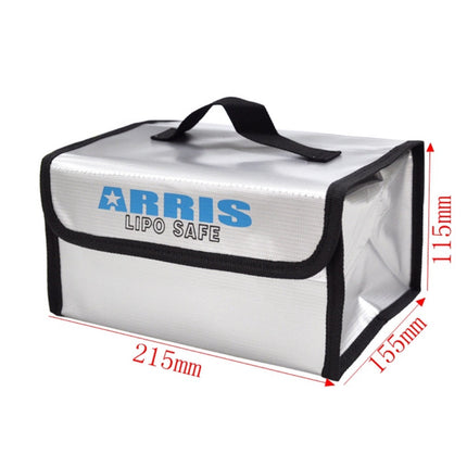 Lipo Safe Bag Fireproof Storage Protecting Battery Charger Guarding in Case of an Accidental Fire. size: 215*155*115mm ARRIS HobbyInn