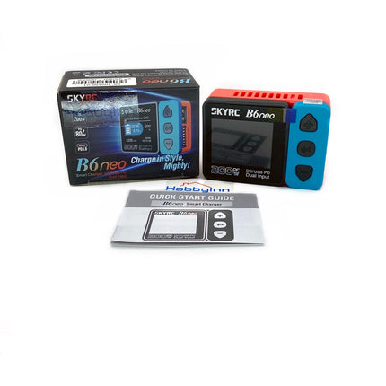 SKYRC B6 neo Lipo Battery Balance Charger Dis-charger LiFe LiIon LiHV 1-6cells NiMH NiCd 1-15cells Pb 3S 6S DC200W SKYRC