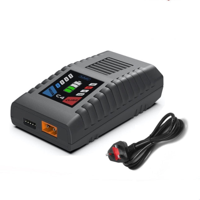 RC Lipo Battery Charger ToolKitRC C4  55W 4S Battery Balance Charging NiMH LiFe LiHv AC Input U.K Plug ToolKitRC