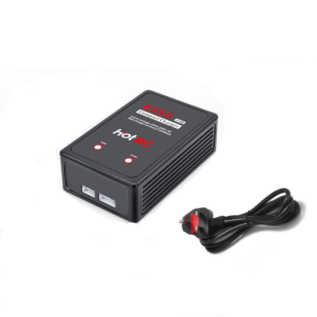 HotRC E350 2S 3S Lipo Battery Charger 25W 7.4V 11.1V Balance Charging UK AC Plug HOTRC