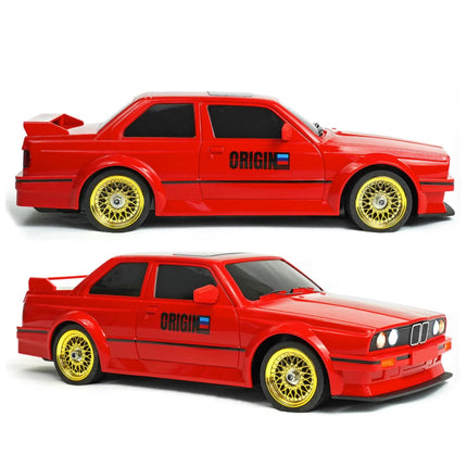 RC Drift Car 1/16 2.4Ghz Radio Control 4WD Race Car 30Km 2 Rechargeable Batteries Red HobbyInn