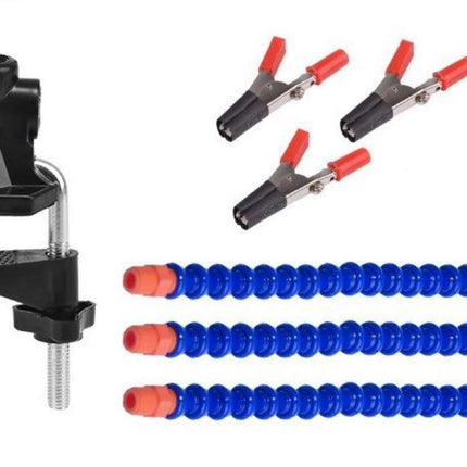 Solder Helping Hands Soldering Third Hand Tool 3pcs Flexible Arms Clamp Swivel HobbyInn